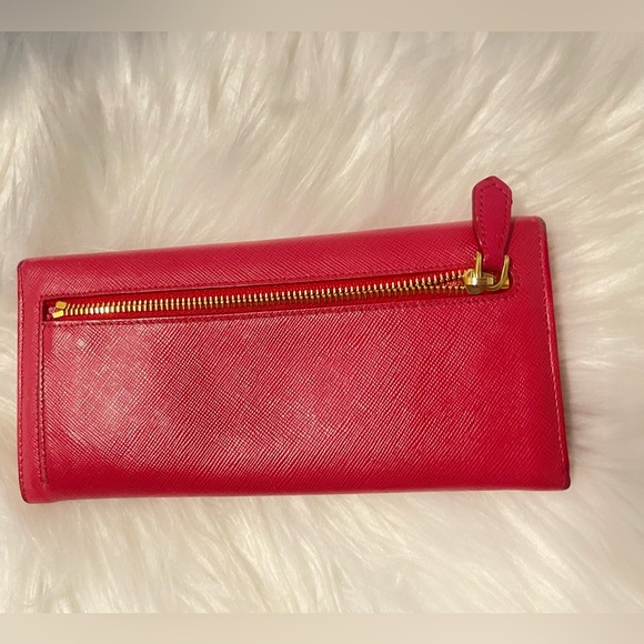 PRADA SAFFIANO LONG WALLET EUC - Picture 4 of 11